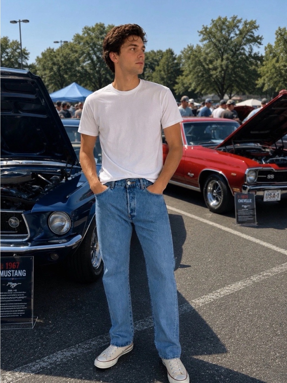Levis 501 Mens 28x30.5”-measured Straight Leg Button Fly Denim Jeans 100% Cotton